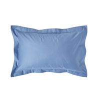KISSENBEZUG Stehsaum Premium, Ägyptische Baumwolle, Fadendichte 1000 - Blau, Textil (48/74cm) - Homescapes