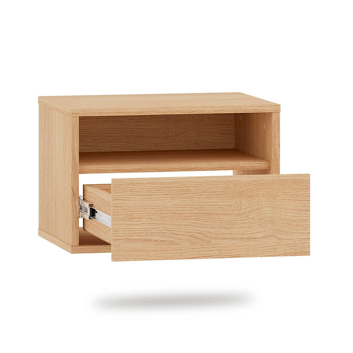 NACHTTISCH Nila Holz - Braun, Holzwerkstoff (45/30/33cm) - Petits-meubles