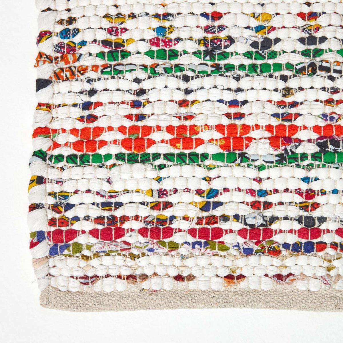 TEPPICHLÄUFER geometrisch gemustert 66/200 cm - Multicolor, Textil (66/200cm) - Homescapes