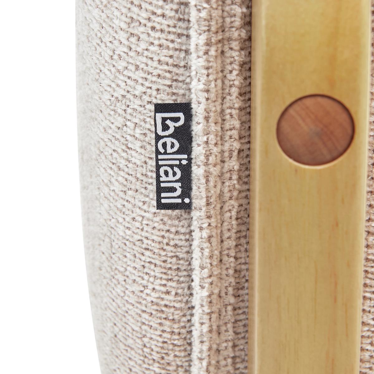 SESSEL Stoff Hellbeige Kokkola - Beige, Textil (66/71/79cm) - Beliani