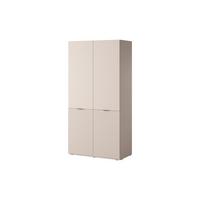 DREHTÜRENSCHRANK ATELIO 101/200/51 cm Modern Kleiderschrank 2-türig Beige - Beige, Holzwerkstoff (101/200/51cm) - MASSENO