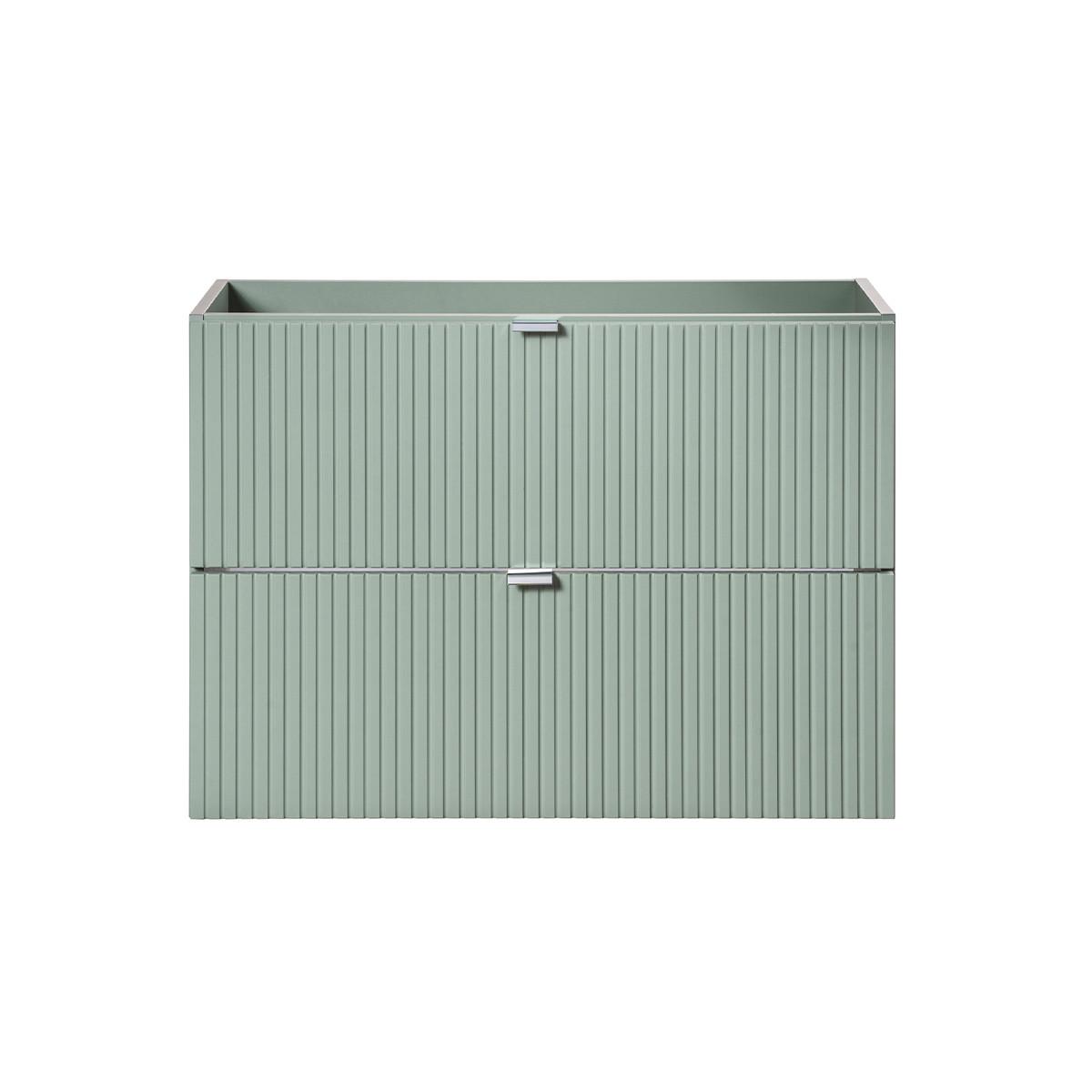WASCHTISCHUNTERSCHRANK 80cm Jade Grün - Grün, Holzwerkstoff (80/57/40cm) - Petits-meubles