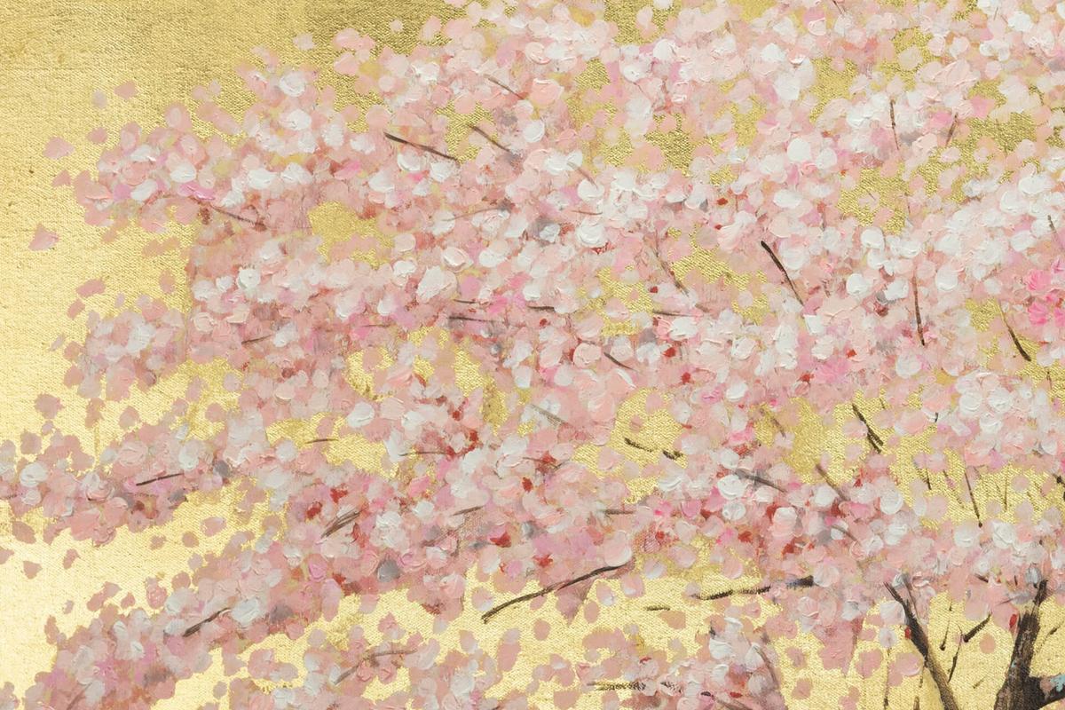 ÖLGEMÄLDE 120/60 cm - Pink/Braun, Holz/Textil (120/60cm) - KUNSTLOFT