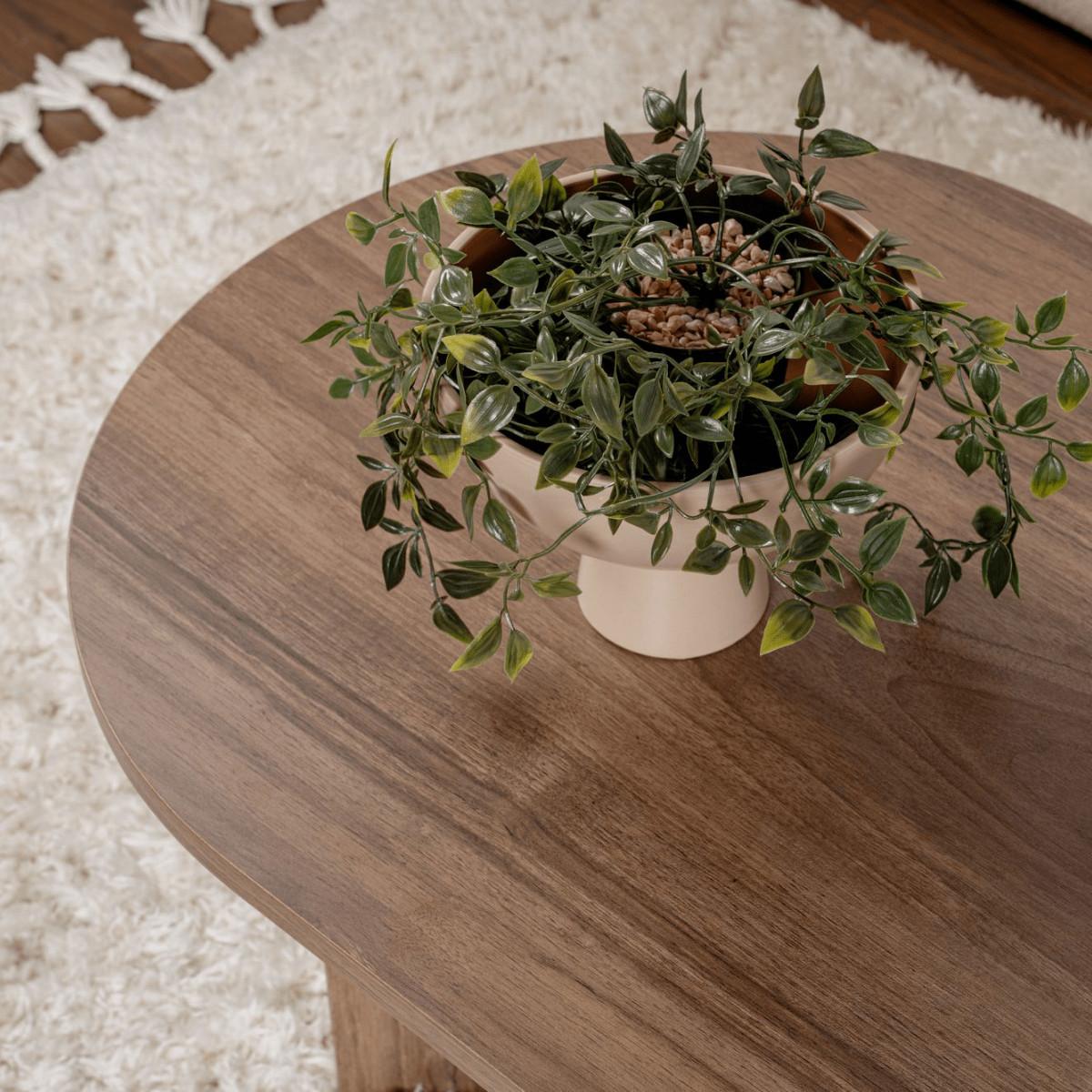 COUCHTISCH - iris 119/60/39,8 cm - Naturfarben, Holzwerkstoff (65/60/39.8cm) - Calicosy