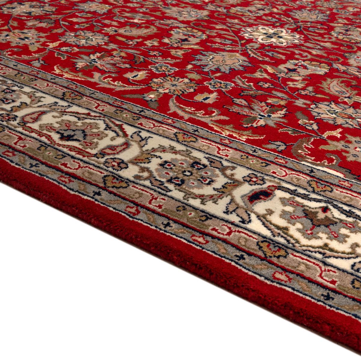ORIENTTEPPICH Indo Isfahan, klassisch, strapazierfähig 120x180 cm - Rot, Textil (120/180cm) - Rug and Roll