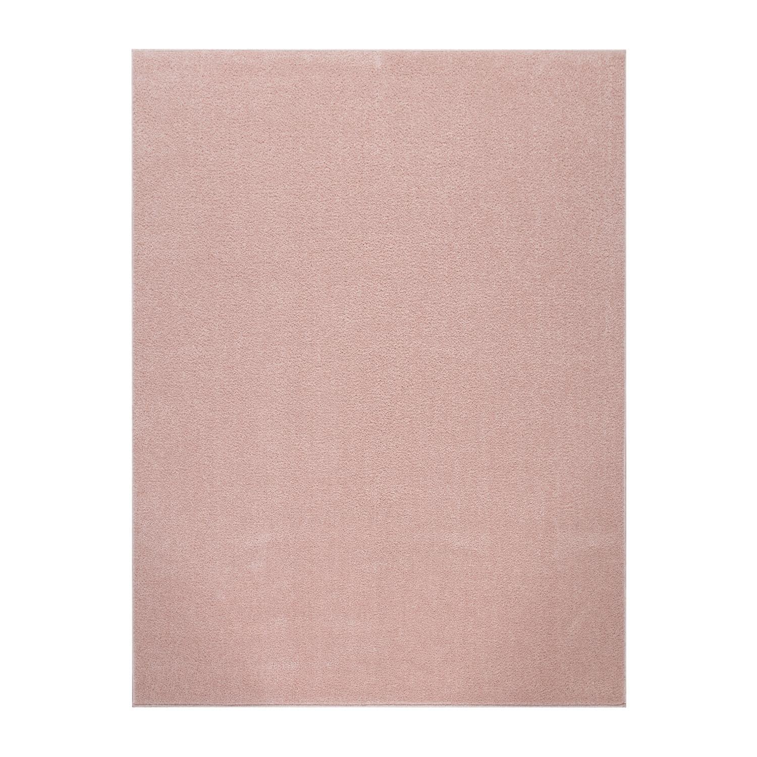 FLACHWEBETEPPICH Rosa 60 x 100 cm - Rosa, Kunststoff (60/100cm) - TT Home