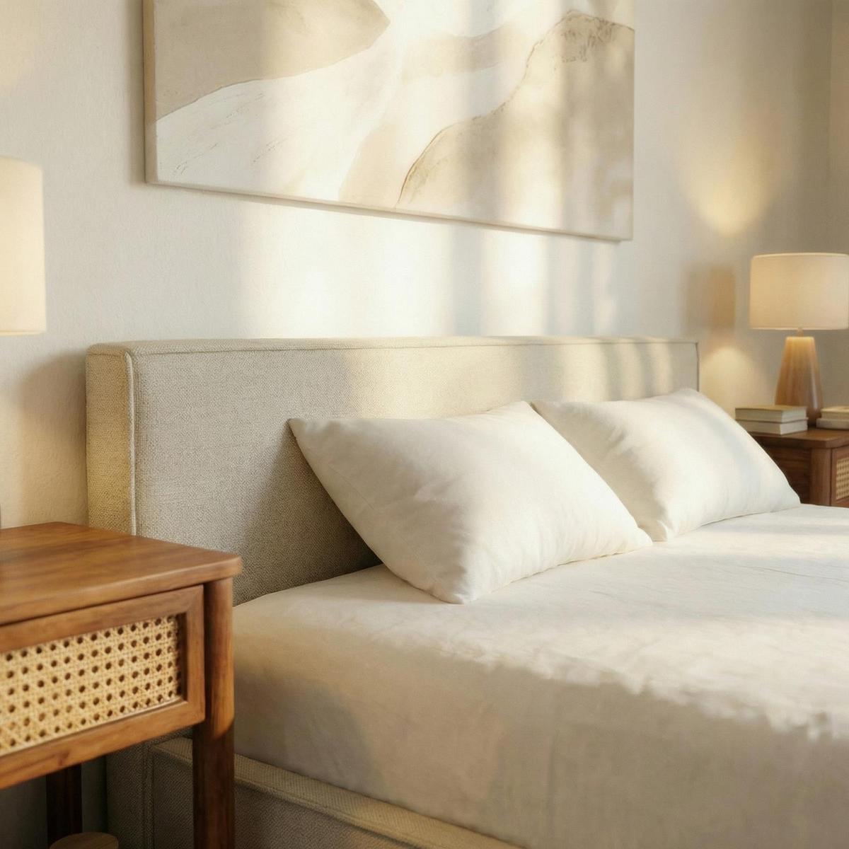 POLSTERBETT PESARO 140X200 CM - Beige, Textil (140/200cm) - IDIMEX