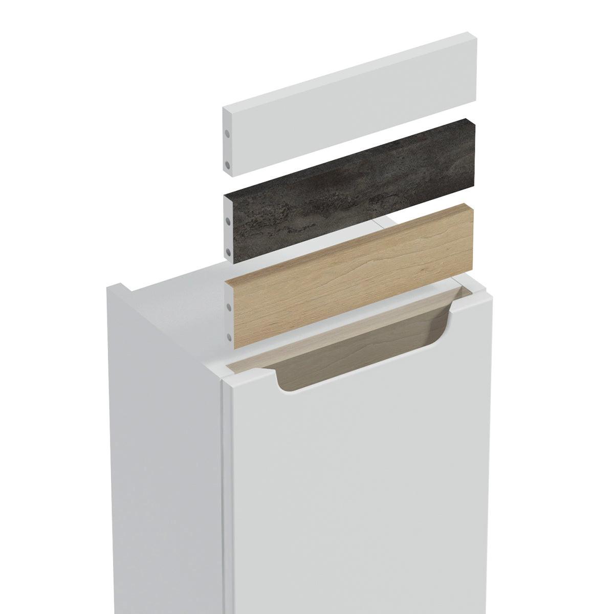 WASCHTISCHUNTERSCHRANK 120cm Livia Weiß - Weiß, Holzwerkstoff (120/62.5/46cm) - Petits-meubles