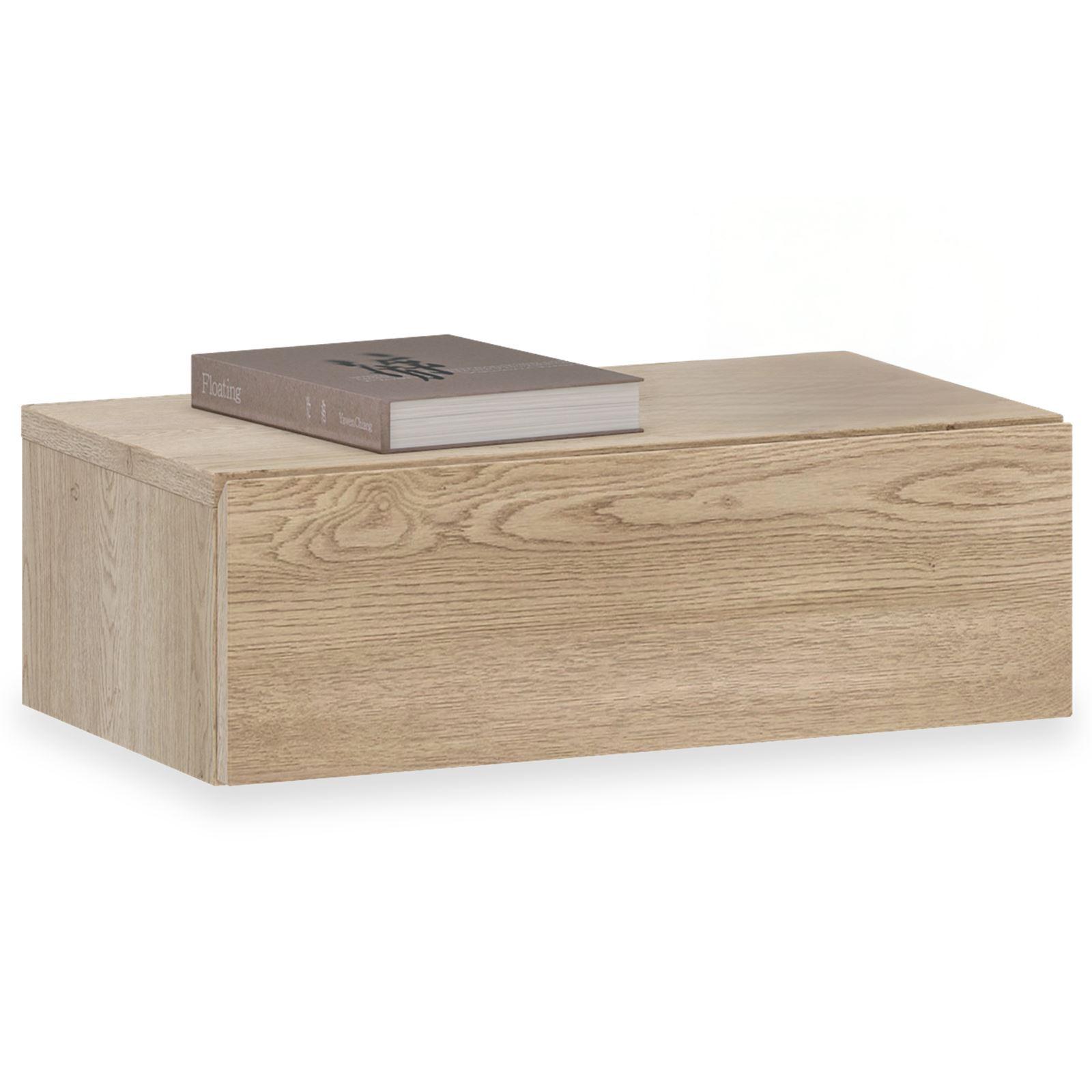 HÄNGENDER NACHTTISCH ANNE - Sonoma Eiche, Holzwerkstoff (42/14/30cm) - CARO-Möbel