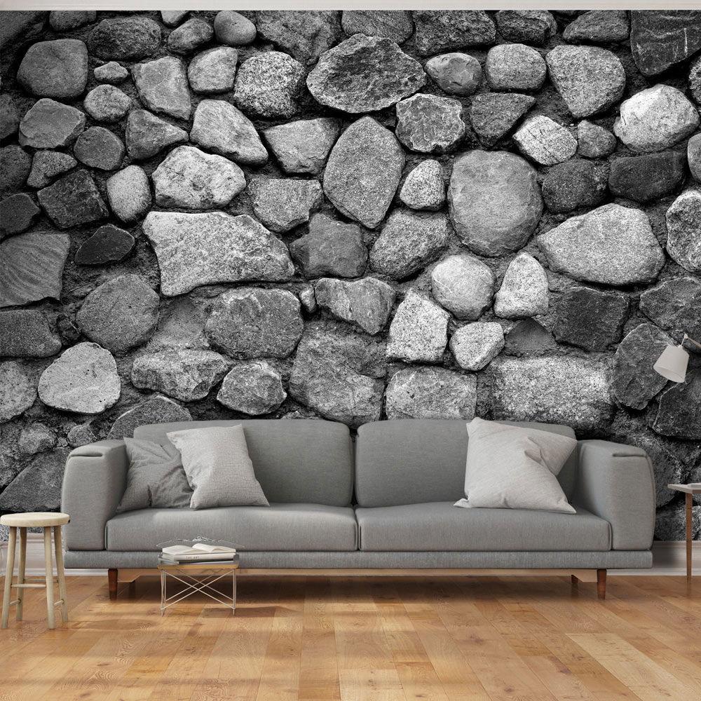 SELBSTKLEBENDE FOTOTAPETE 147/105 cm - Grau, Kunststoff/Textil (147/1cm) - KUNSTLOFT