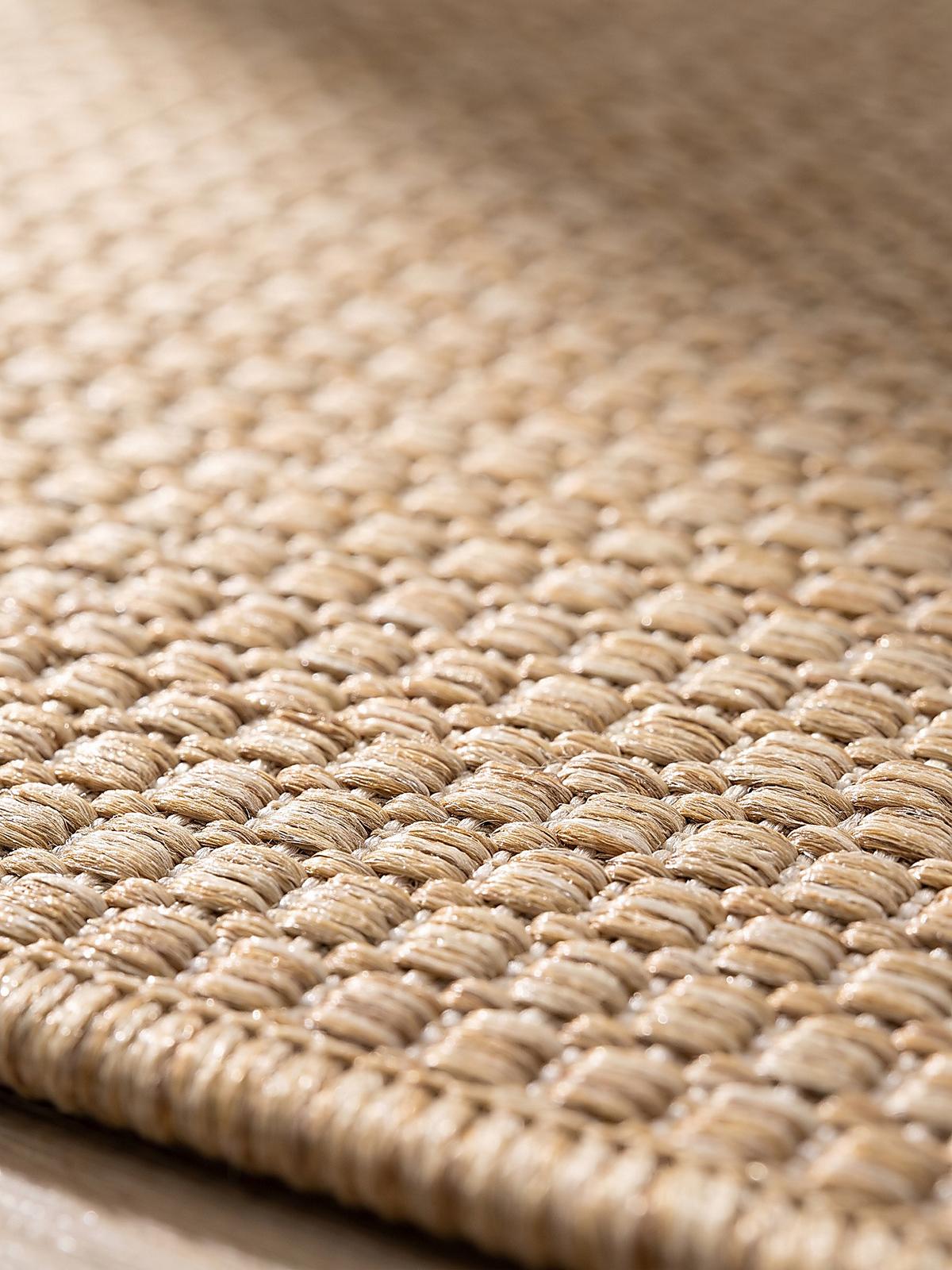 LÄUFER Outdoor, Fußbodenheizung-geeignet, VIGOLENO in Sand, 80 x 150 cm - Beige, Textil (80/150cm) - KADIMA DESIGN