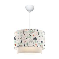HÄNGELEUCHTE Lurgan - Weiß, Textil (30/30/70cm) - lux.pro