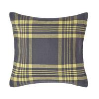 KISSENHÜLLE Schottenkaro 45/45 cm - Grau, Textil (45/45cm) - Homescapes