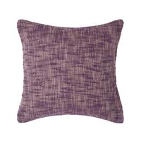 KISSENHÜLLE Nirvana Slub 60/60 cm, 100% Baumwolle - Lila, Textil (60/60cm) - Homescapes