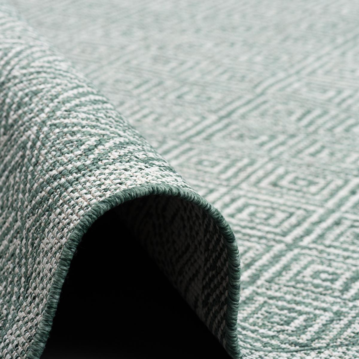 IN & OUTDOOR TEPPICH HAMPTON MELIERT - Grün, Textil (80/150cm) - Pergamon