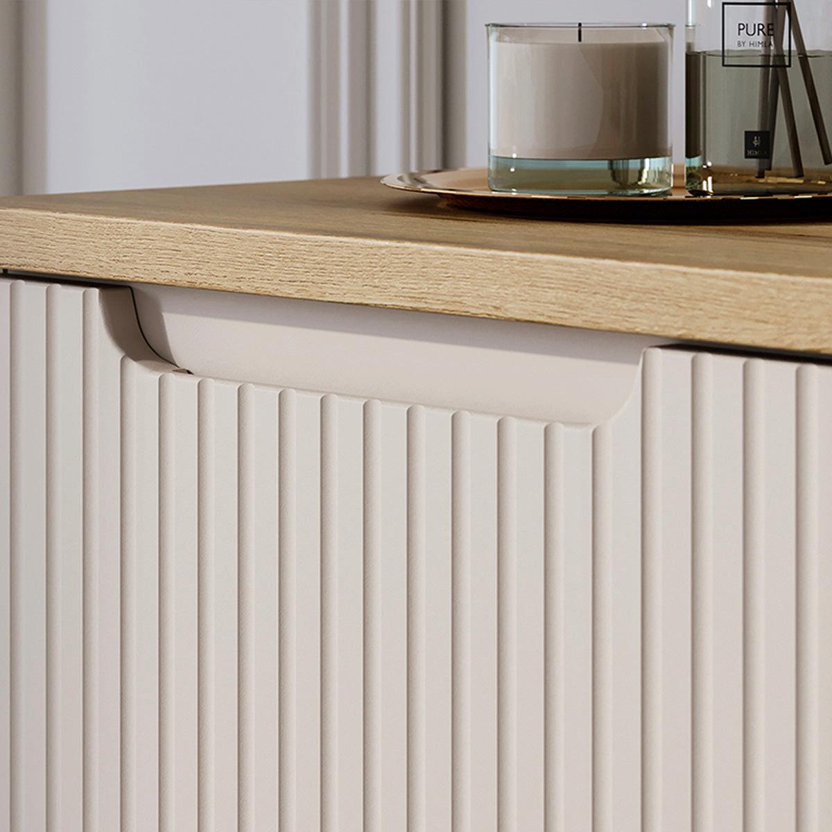 WASCHTISCHUNTERSCHRANK 50.4cm Riva Kaschmir - Kaschmir, Holzwerkstoff (50.4/60/40cm) - Petits-meubles