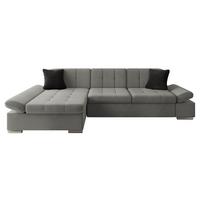 ECKSOFA Montana, Seite: Links - Silbereichenfarben, Holz/Textil (278/161cm) - MIRJAN24