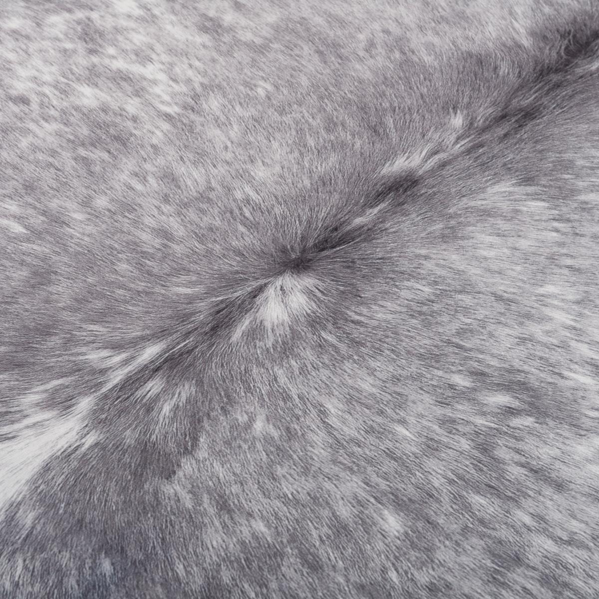 TEPPICH KUNSTFASER TIERFELL OPTIK - Grau, Textil (77/100cm) - Pergamon