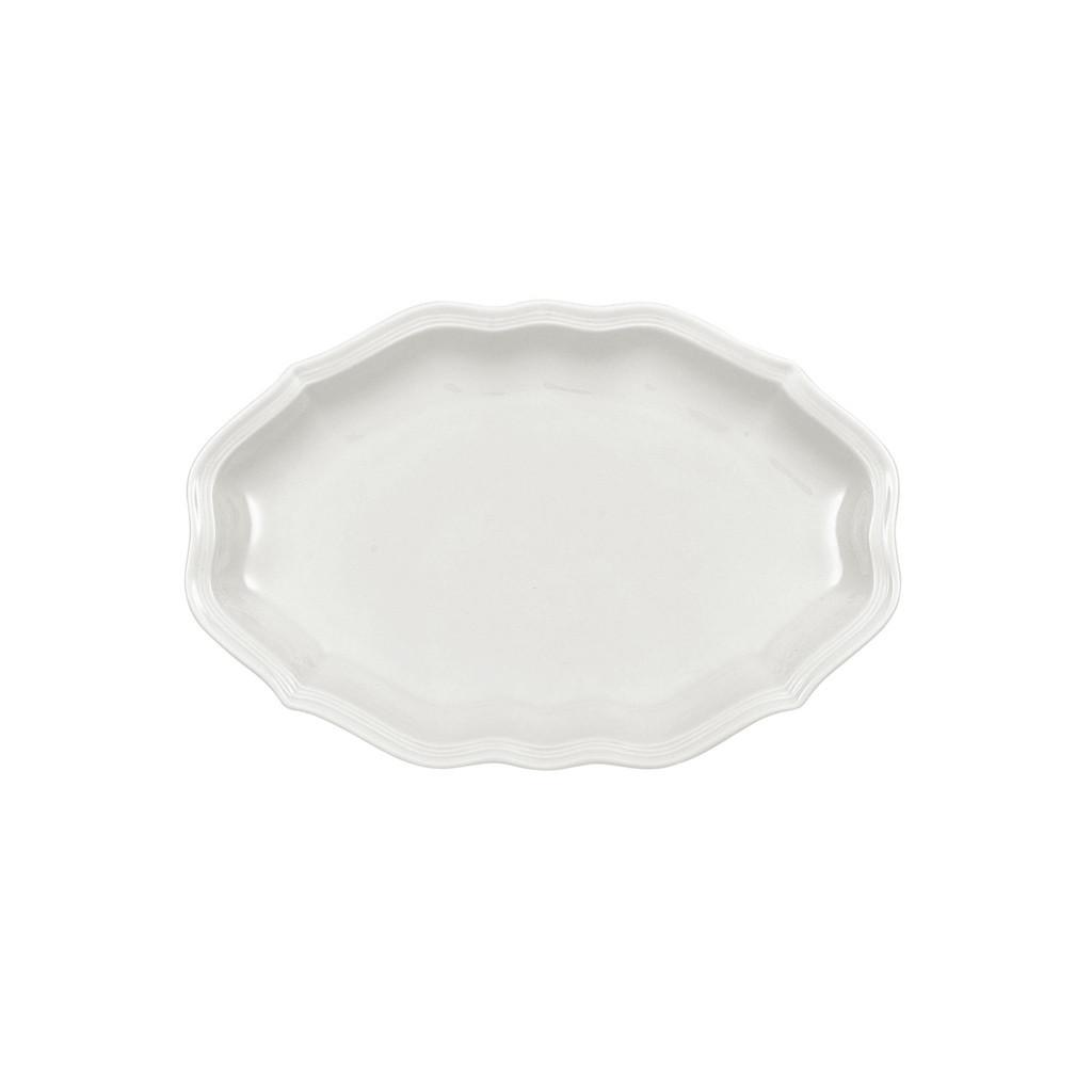 BEILAGENSCHALE Manoir weiß 24 x 16 cm - Weiß, Keramik (1cm) - Villeroy & Boch