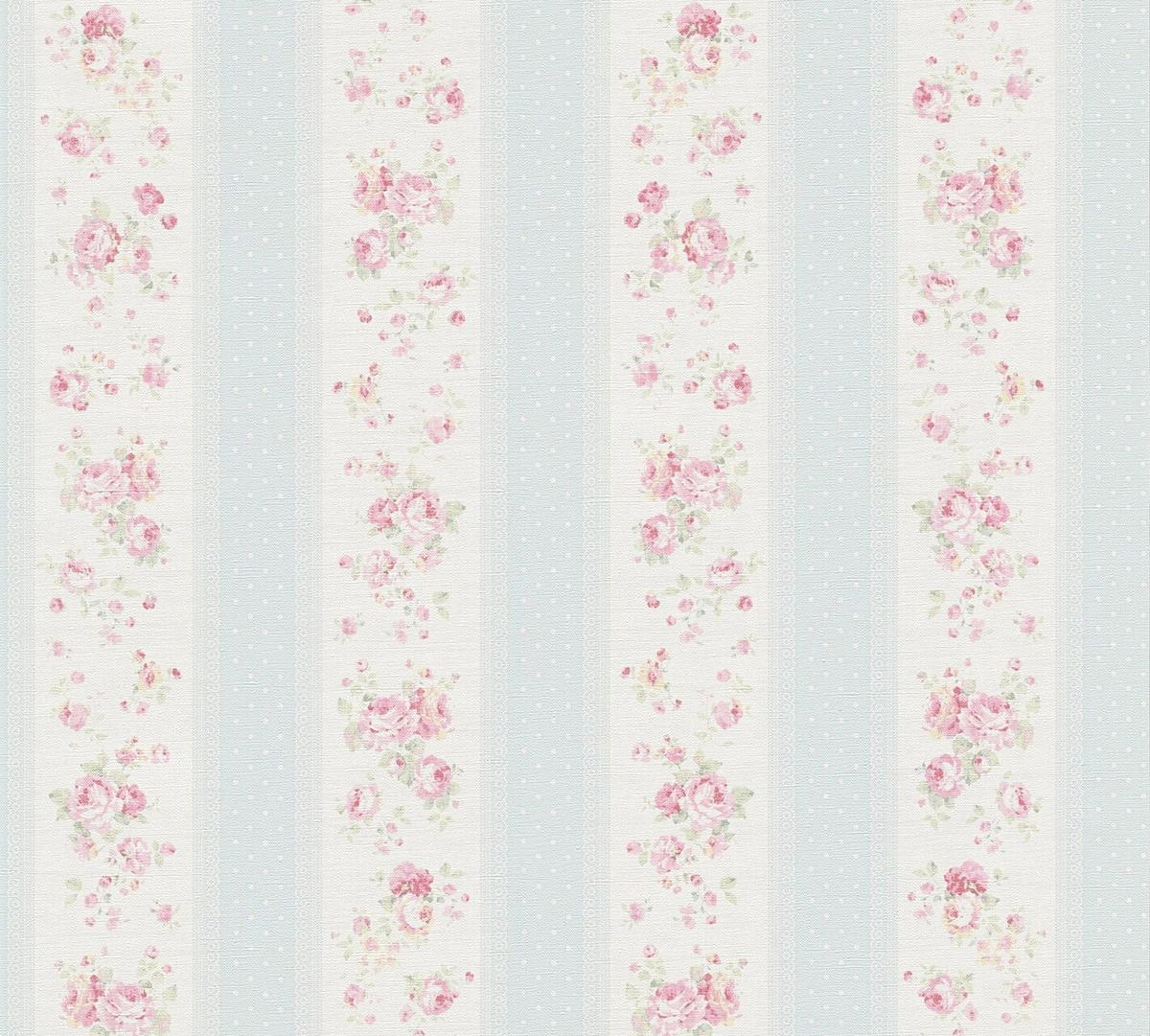 VLIESTAPETE Blau 53/1005 cm - Weiß, Kunststoff/Textil (53/1cm) - KUNSTLOFT