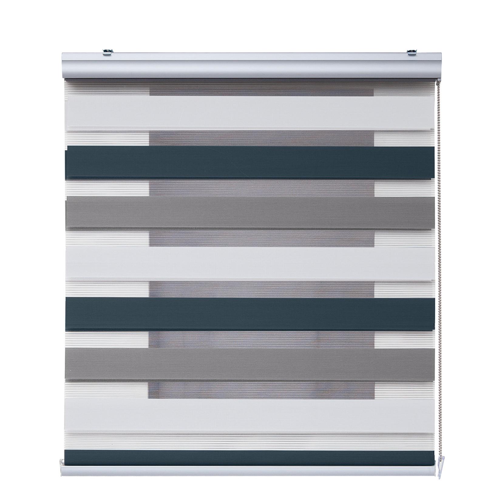 DOPPELROLLO Dreifarbig 60x250 cm - Multicolor, Kunststoff (60/250cm) - STORESDECO