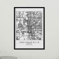 POSTER Indianapolis Us-Film A3 Rahmenlos - Klar, Papier (29.7/5/42cm) - Nacnic