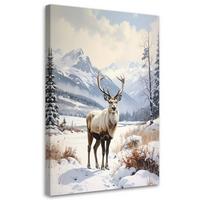 LEINWANDBILD Weihnachten 20x30cm - Weiß, Textil (20/30cm) - Feeby