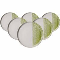 SPEISETELLER Trio Grün ø 25 cm 6er Set - Grün, Keramik (25cm) - Ritzenhoff Breker