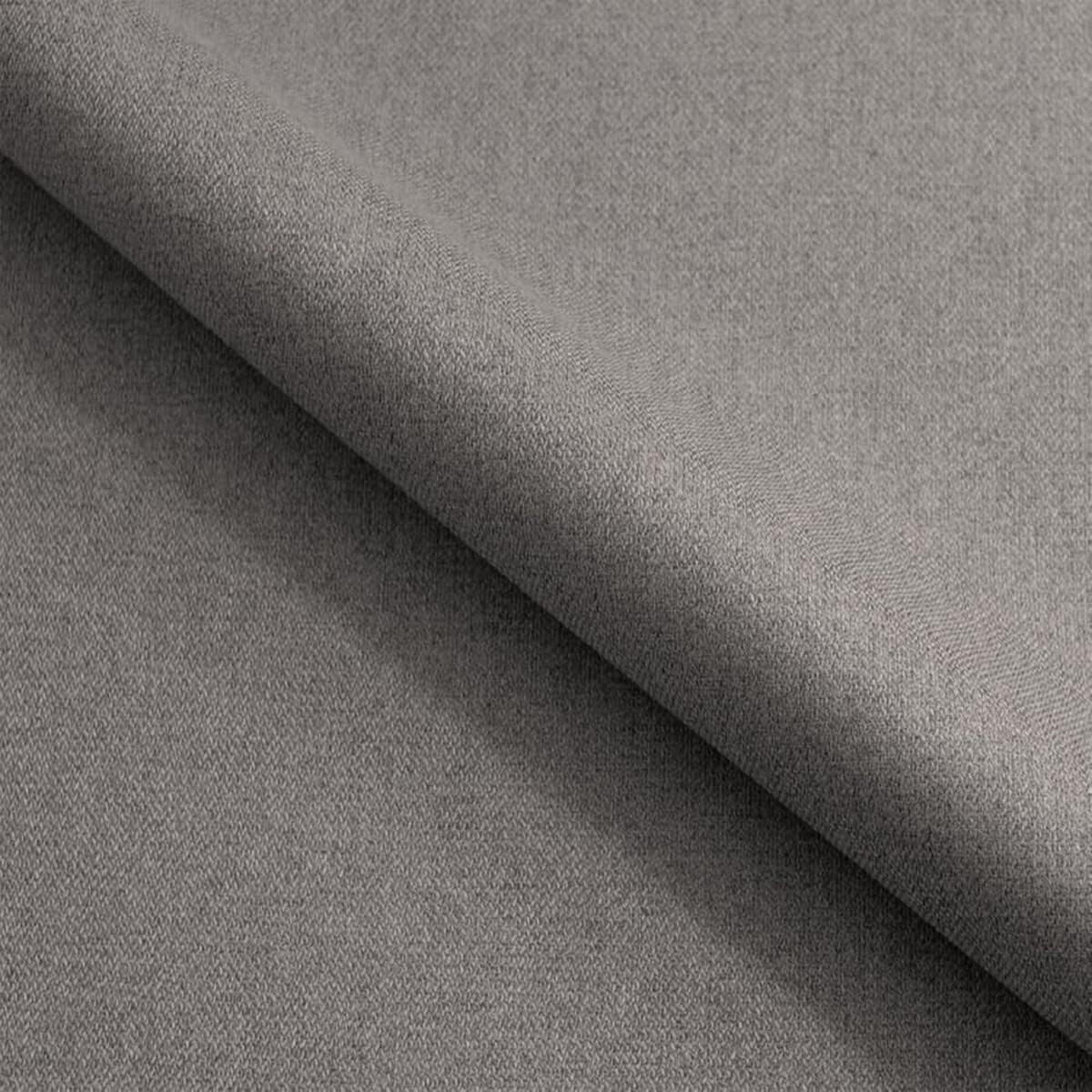 POLSTERBETT LUX Roma mit Kopfteil, 160 x 200 cm, Doppelbett mit Lattenrost aus Holz, Strukturstoff Grau, Füße in Farbe: Braun - Grau, Holz/Textil (160/200cm) - Alpi-Möbel