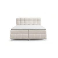 BOXBETT Sophie In Rolf - Creme, Holzwerkstoff/Textil (120/200cm) - Fun Möbel