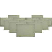 PLATZMATTEN Mistral Hellgrün 43 x 30 cm 12er Set - Hellgrün, Kunststoff (43/30/0.2cm) - Ritzenhoff Breker