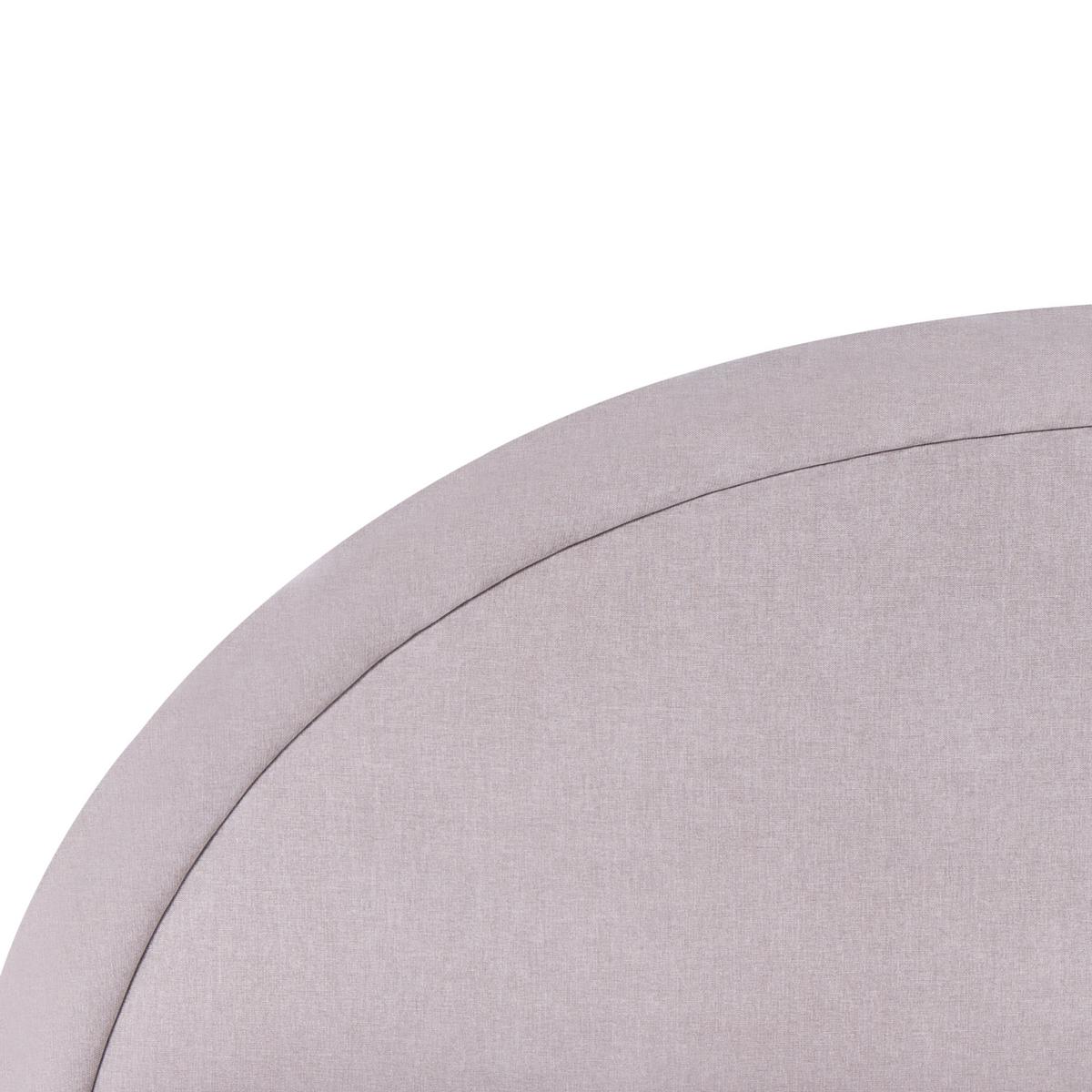 BETT mit Stauraum 160/200 cm Beige Mouzon - Beige/Grau, Textil (160/200cm) - Beliani