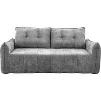 EINZELSOFA silvano Grau - Grau, Textil (95/75/185cm) - Habitat Garten