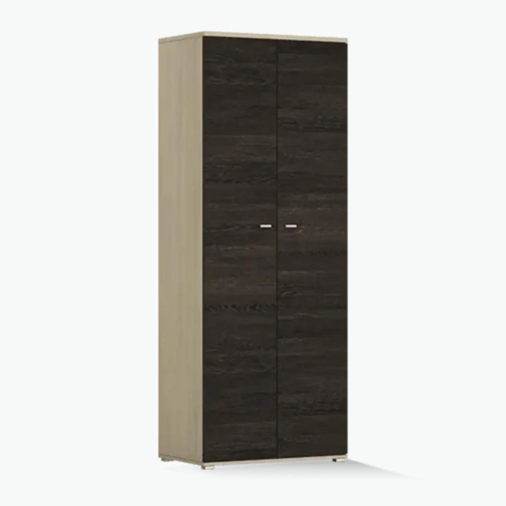 KLEIDERSCHRANK Ars 80 cm, 80/201/51, 2-türig, Canterbury Eiche - Eichefarben, Holzwerkstoff (80/201/51cm) - imoebel24