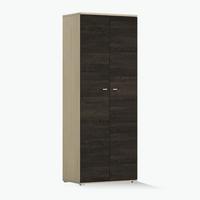 KLEIDERSCHRANK Ars 80 cm, 80/201/51, 2-türig, Canterbury Eiche - Eichefarben, Holzwerkstoff (80/201/51cm) - imoebel24