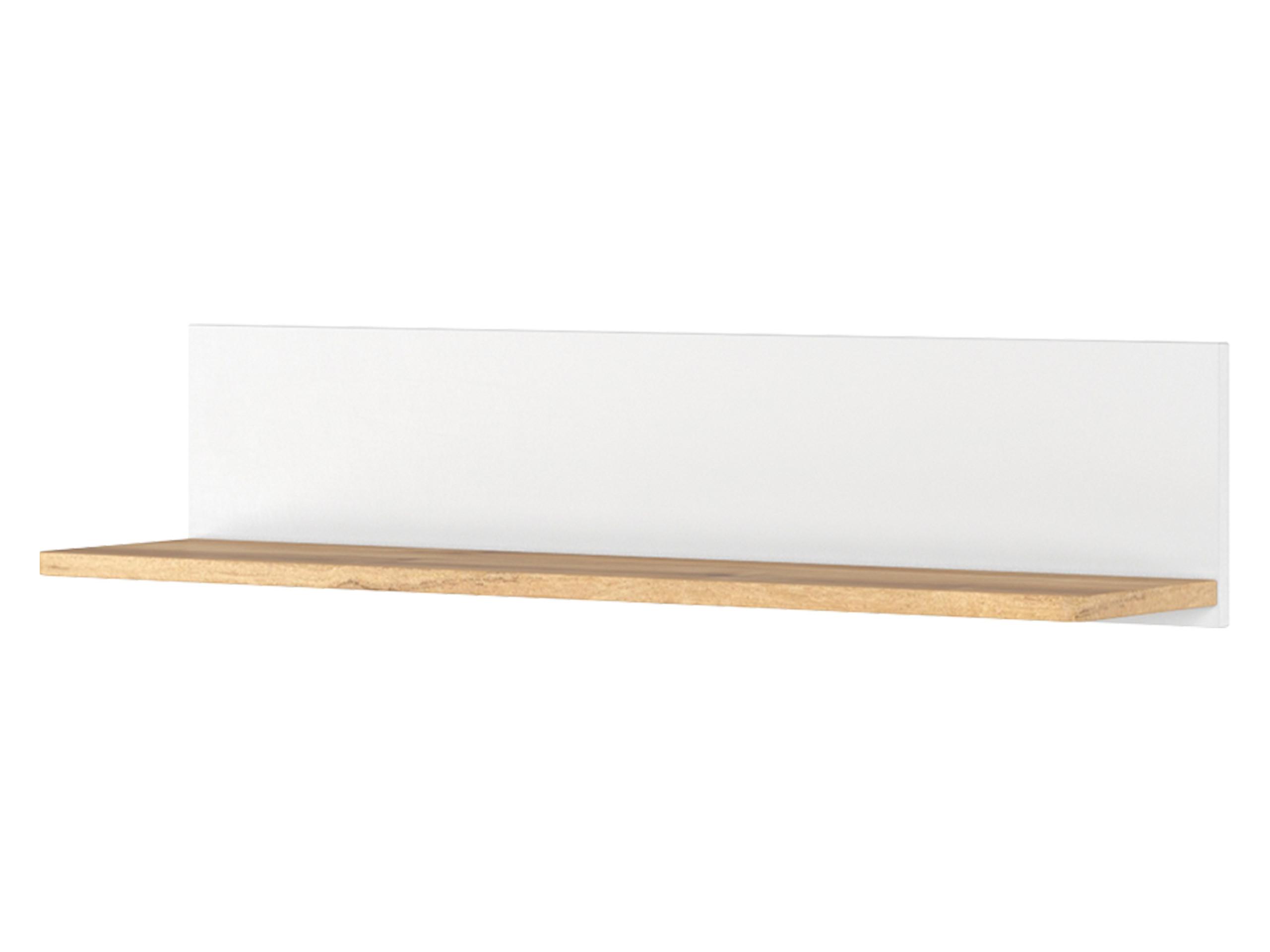 WANDREGAL Story SO14 - Eichefarben/Goldfarben, Holzwerkstoff/Kunststoff (110/20/22cm) - MIRJAN24