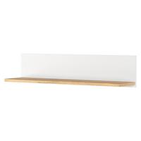 WANDREGAL Story SO14 - Eichefarben/Goldfarben, Holzwerkstoff/Kunststoff (110/20/22cm) - MIRJAN24