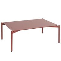 GARTENTISCH Rot - Rot, Metall (65/105/39cm) - MCW