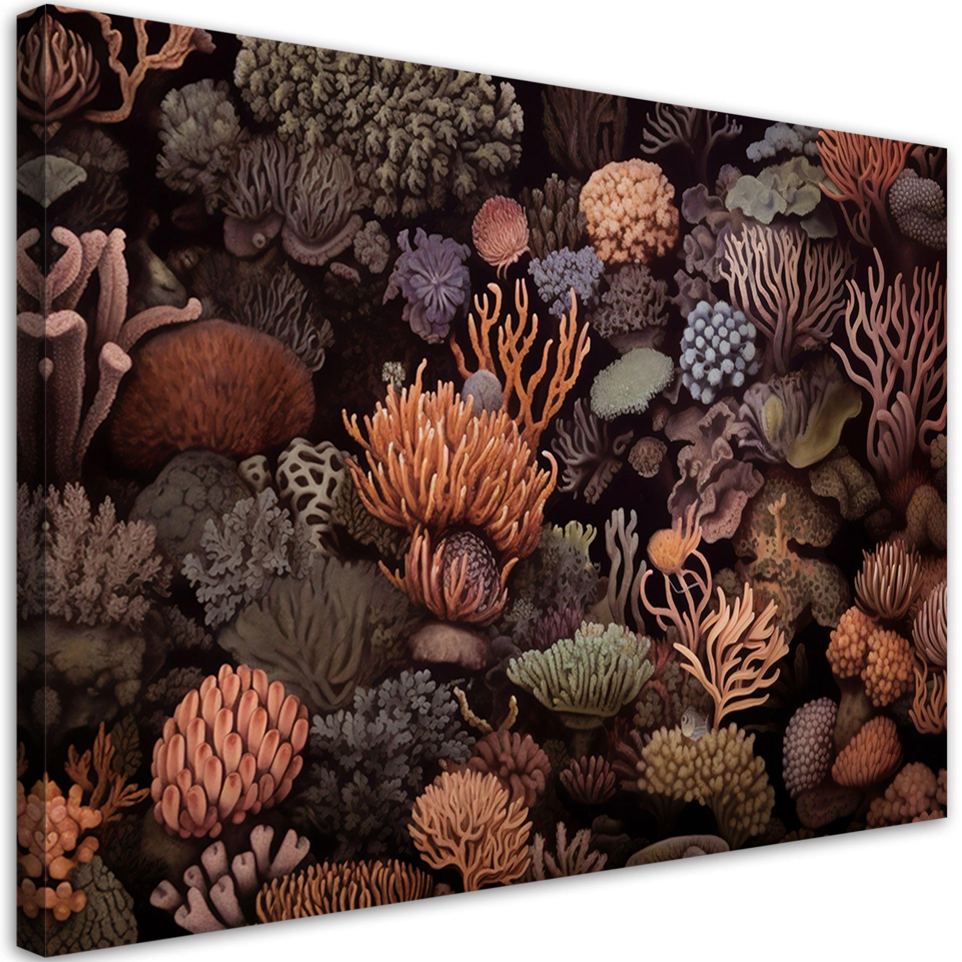 KUNSTDRUCK Bunt 90/60 cm - Multicolor, Textil (90/60cm) - KUNSTLOFT