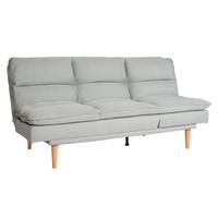 SCHLAFSOFA Hellgrau - Salbeigrün/Hellgrau, Textil (180/90/110cm) - MCW