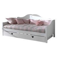 KOJENBETT Kamila 212x95x98 aus MDF in Weiß - Weiß, Holzwerkstoff (90/200cm) - 58aufmkessel