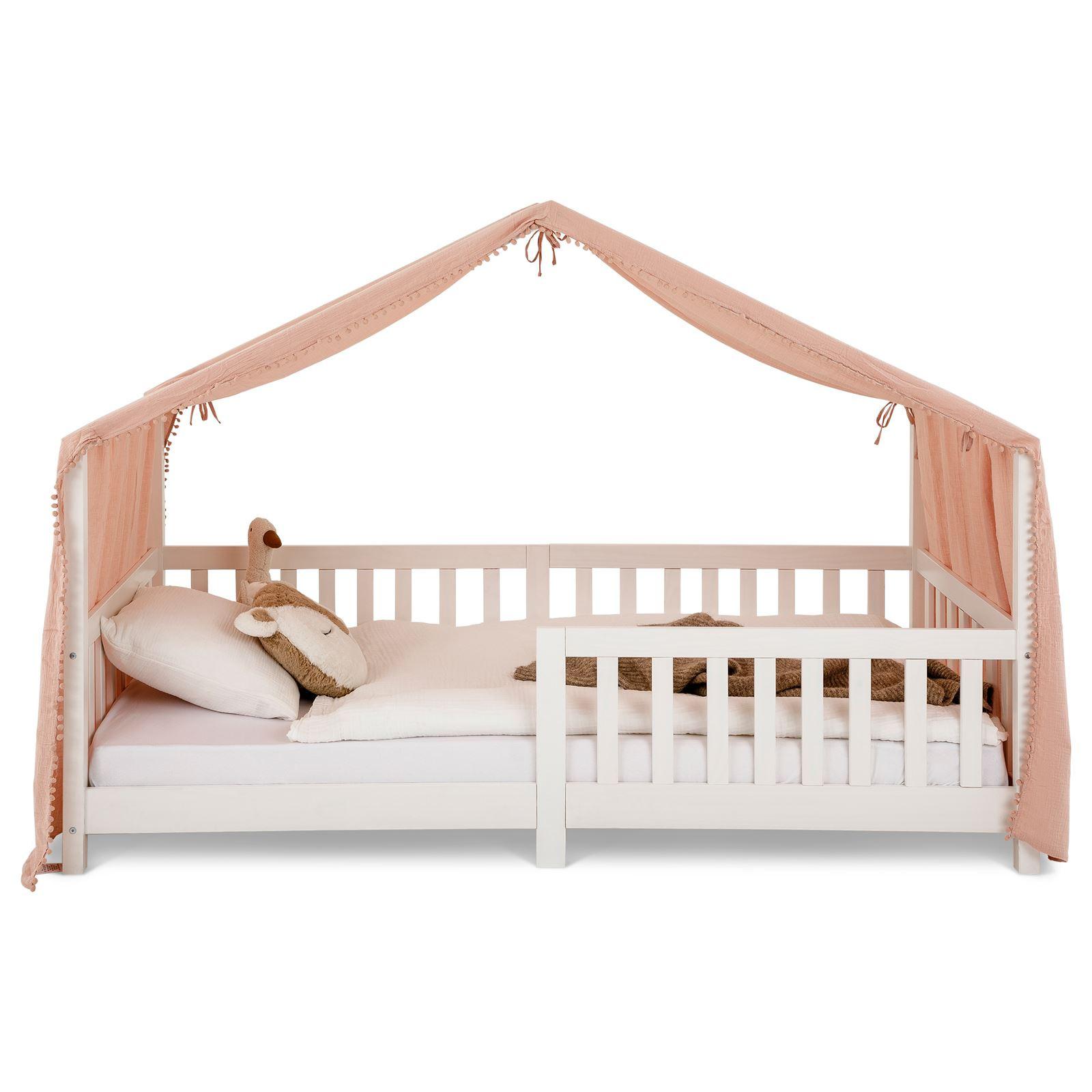 HAUSBETT- HIMMEL LIAN rosa - Rosa, Textil - IDIMEX