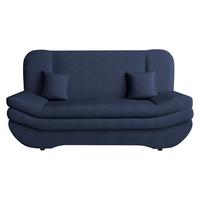 SCHLAFSOFA Weronika - Blau/Schwarz, Holz/Kunststoff (200/95/90cm) - MIRJAN24