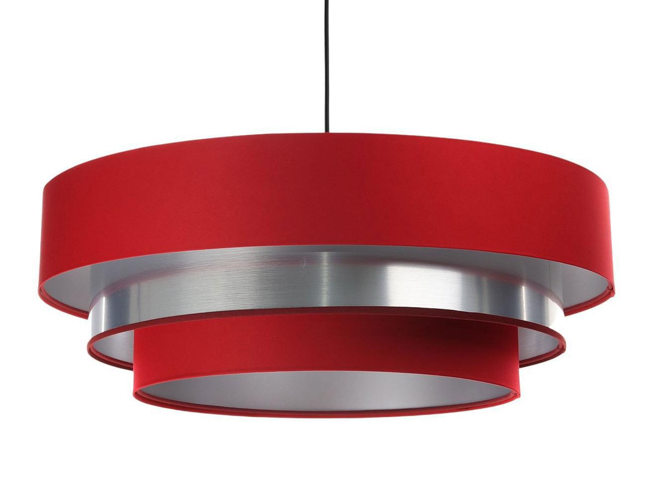 HÄNGELEUCHTE Rot 60/20 cm - Rot, Kunststoff (60/1.5/20cm) - ONZENO