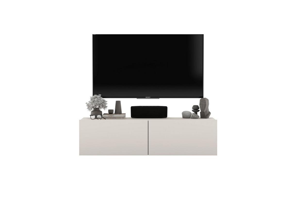 TV-SCHRANK Enjoy Kaschmir matt 120 cm - Kaschmir, Holzwerkstoff (120/30/35cm) - Meble Lindner