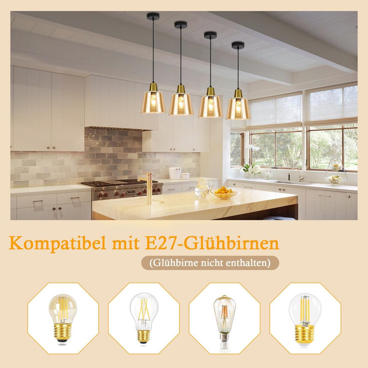 PENDELLEUCHTE Marmon 8/8/146.5 cm - Schwarz, Metall (8/8/146.5cm) - Nettlife