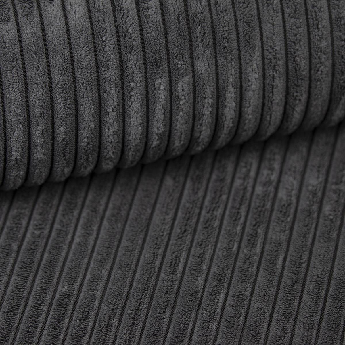 ECKSOFA NOVA Links mit Schlaffunktion und Bettkasten Dunkelgrau - Dunkelgrau, Kunststoff/Textil (294/185cm) - Idohome