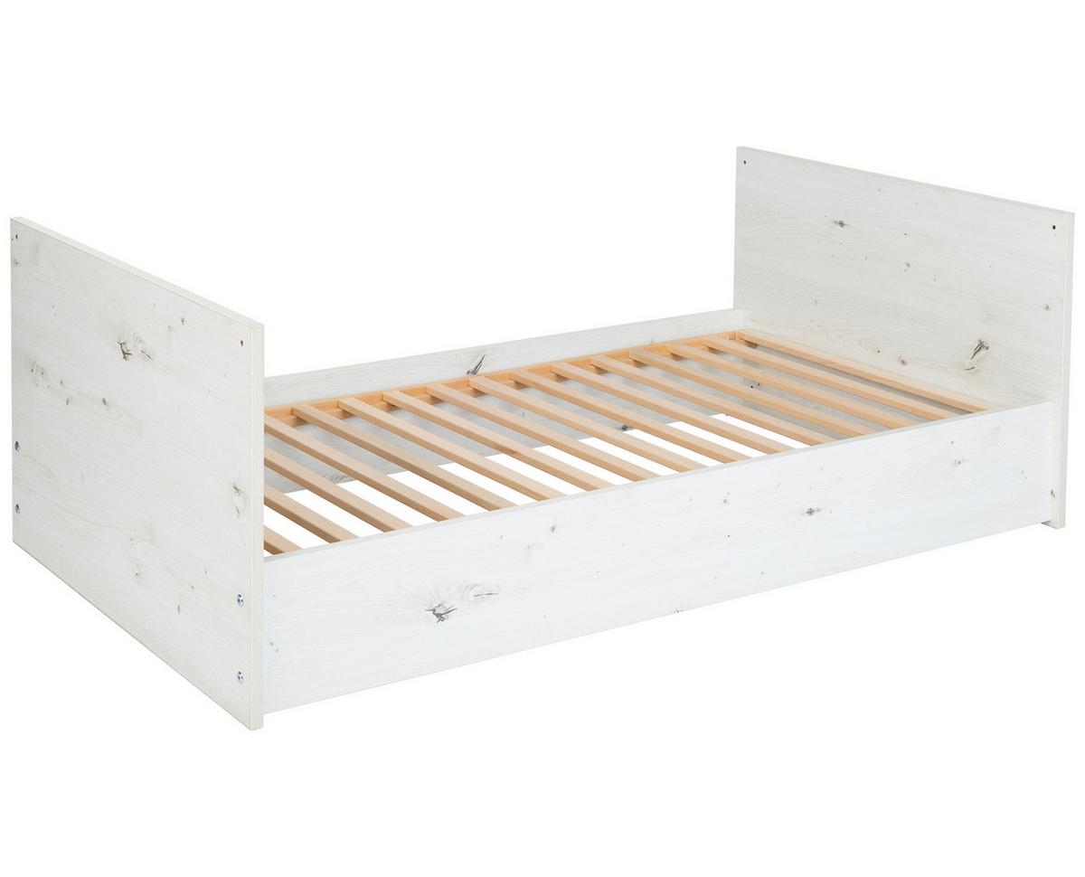 UMBAUSEITEN Lavea White Oak - Weiß, Holzwerkstoff (139/19/2cm) - arthur berndt