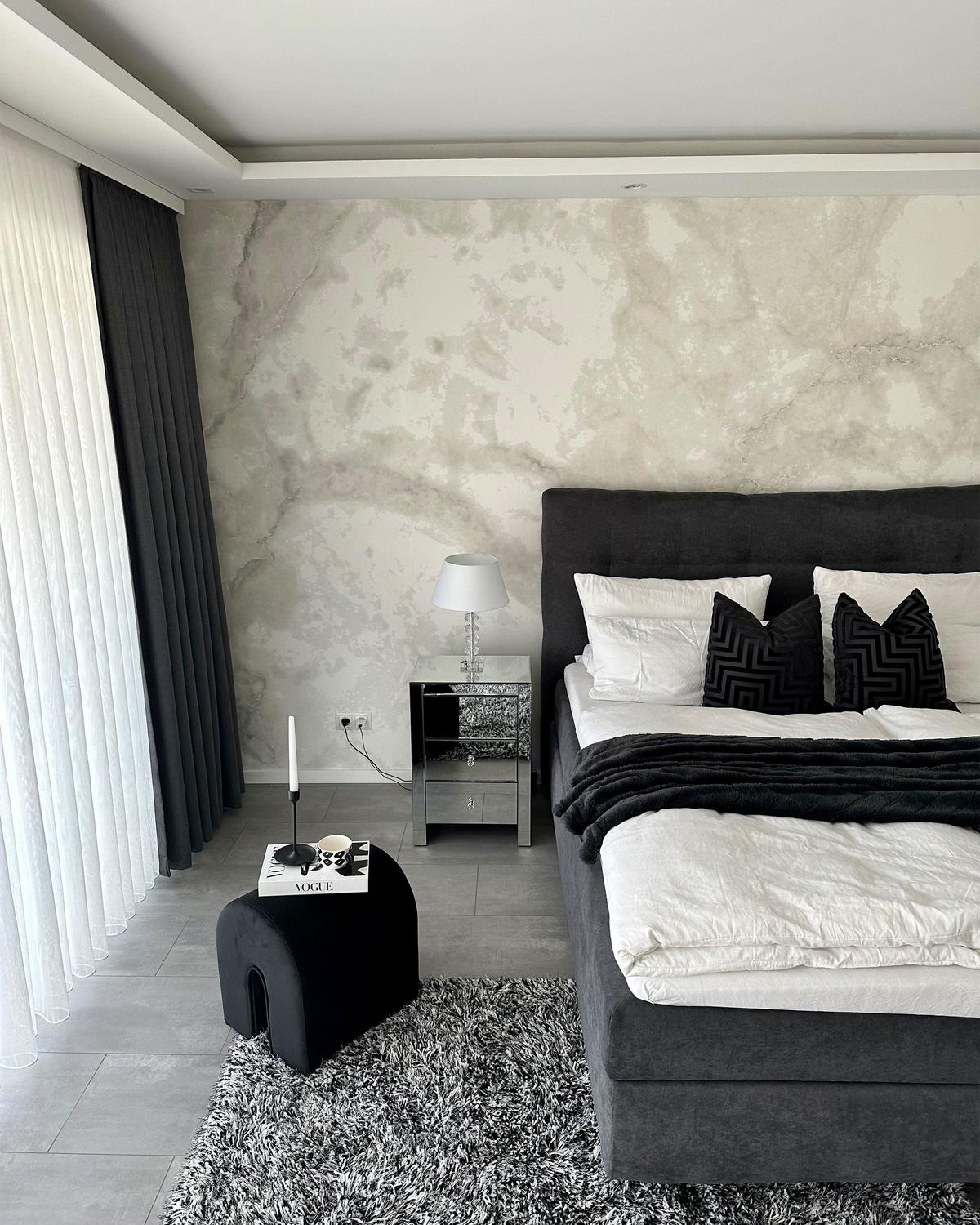 SHAGGY-TEPPICH Cide 150/80 cm - Schwarz, Kunststoff (80/150cm) - Beliani