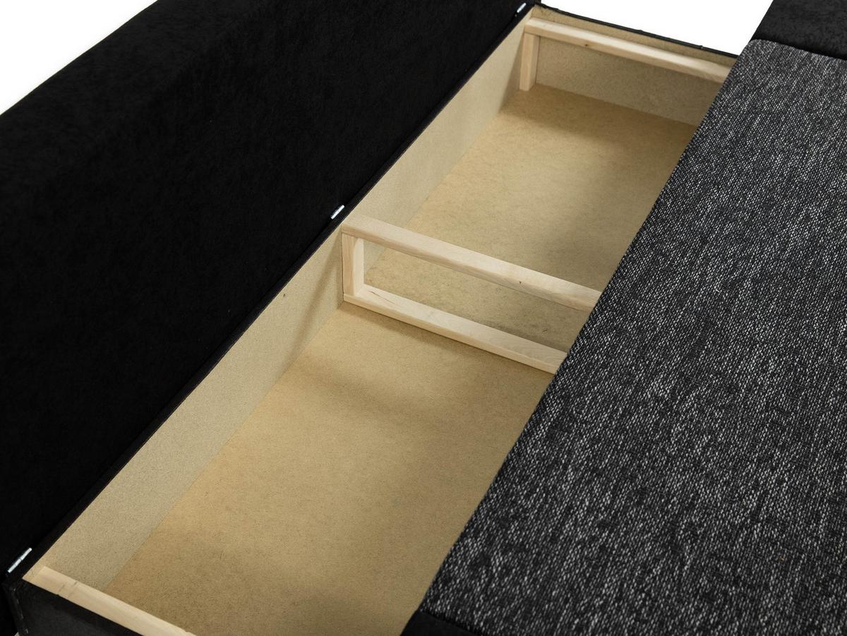 SCHLAFSOFA Emma Cord - Hellgrün, Holz/Kunststoff (200/77/92cm) - MIRJAN24